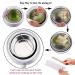 FIGHTART 500cc Wax Pot Replacement Inner Pan Tin Container - Hair Removal Waxing Can 14oz - Buy Online on GoSupps.com