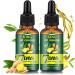 Ginger Oil for Hair Growth  Biotin Hair Growth Serum for Hair Loss Regrowth Treatment  100% Pure Natural Ginger Essential Oil for Stronger Thicker Longer Hair for Women & Men 1.0 Fl Oz / 30ML (2 PCS)