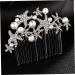 HAPINARY Rhinestone Hair Comb Wedding Headpiece for Bride Hair Comb for Bride Combs for Women Rhinestone Comb Hair Rhinestones Hair Teasing Comb Bride Comb Halloween Hair Comb Hair Pearls - Buy Online on GoSupps.com