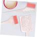 FOMIYES 5 Sets Highlighter Comb Hair Coloring Kit Hair Foiling Tools Balayage Board with Brush Hair Coloring Tools Hair Kit Balance Board Hair Dye Paddle Pink To Color Nylon Perm Board - Buy Online on GoSupps.com