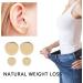 Magnetic Weight Loss Earrings | Gold Slimming Acupressure Therapy Earplugs - Buy Online on GoSupps.com