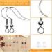 Hypoallergenic Earring Hooks Kit - Thrilez 600Pcs for DIY Jewelry Making (Silver & Gold) - Buy Online on GoSupps.com