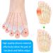 Bunion Correctors & Toe Spacers - 4 Pairs for Hallux Valgus Relief | Yoga Toe Separators for Women - Buy Online on GoSupps.com