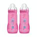 MAM BIBERON 2EME Age Fille T tine D bit X Lot de 2 (2 x 330 ml)