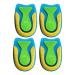 Gel Heel Cups for Men Heel Pain Relief Silicon Heel Pads for Protection and Shock Absorption Gel Heel Cups Insoles for Plantar Fasciitis Bone Spurs Silicon Cushion Pads for Men 6-12 M US Men