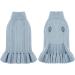 Classic Dog Sweater Dress | Winter Warm Knitted Coat for Medium & Large Dogs | Cozy Pet Costume in Hazeblue - XXLarge - Buy Online on GoSupps.com