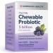 American Health Once Daily Chewable Probiotic Natural Grape  5 Billion CFU 60 Chewable Tablets