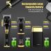 Premium Zero Gapped Hair Clippers & Foil Shaver Set for Men | Cordless Rechargeable Beard Trimmer Kit with LED Display Perfect Gifts for Men - Buy Online on GoSupps.com