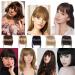 Clip in Bangs Real Human Hair Thin Clip on Bangs Clip in Fringe Bangs Hair Clip Air Bangs Clip in Bangs for Women Hair Extensions Fashion Wispy Bangs Fringe Air Bangs Clip for Daily Wear SW65-2/30 - Buy Online on GoSupps.com