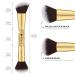 DUcare Makeup Brushes Set - 2 Piece Powder Foundation & Contour Kabuki Synthetic Hair - Premium Cosmetic Brush for Flawless Makeup Application - Buy Online on GoSupps.com