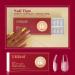 Rosalind Medium Ballerina Nail Tips - 504pcs Gel Nail Extensions Pre-Buff Acrylic Faux Nails Full Cover Soft Gel Tips 12 Sizes for Perfect Fit - Buy Online on GoSupps.com