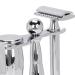 3PC Professional Razor Set - Manual Razor & Alloy Holder | Premium Shaving Essentials for Men - Buy Online on GoSupps.com