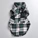 Yowablo Plaid Pet Shirt (M Green) - Stylish Dog Apparel for International Shipping - Buy Online on GoSupps.com