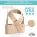 Tuli's X Brace Plus - Arch Support & Compression Strap for Sever's Disease Plantar Fasciitis & Heel Pain - Medium (1 Pair - Buy Online on GoSupps.com
