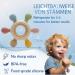 Okonkn Bei ring Baby 2024 | BPA-Free Silicone Baby Teether | Dental Aid for Boys & Girls | Safe Baby Accessories for 4+ Months | Blue - Buy Online on GoSupps.com