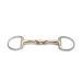 Huxlay Bros HB Joined Eggbutt Snaffle German Silver Oval Link - 1056 5.5 inch