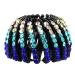 SUANQ Rhinestone Bird Nest Hair Clip Expandable Ponytail Holder Hair Claw Clamps Colorful Fashion Bun Makers Hair Accessory Donut Bun Maker for Women Girls