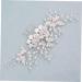 FRCOLOR Hair Comb Made of Crystal Pearl Hair Comb with Floral Pattern Wedding Hair Comb Flower Hair Accessories Rhinestone Headpiece Wedding Tiara Diamond Headpiece Bridal - Buy Online on GoSupps.com