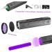 Portable Woods UV Lamp - 365 Nm Black Light Flashlight for Pet Urine Detection & Bed Bug Inspection - Buy Online on GoSupps.com