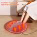 Aally Heated Foot Warmer for Bed | Adjustable Temperature & Time Control | Non-Slip Gray Heating Pillow - Buy Online on GoSupps.com