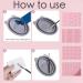 Makeup Brush Cleaner Mat Silicone Cosmetic Brush Cleaning Pad Sponge Brush Foldable Cleaning Bowl Portable Cosmetic Brush Cleaner Washing Tool for Makeup Brushes - Buy Online on GoSupps.com