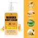 Manuka honey face cream moisturizing body lotion enriched with aloe vera honey moisturizing firming lifting skin evens skin tone anti aging anti wrinkle cream - Buy Online on GoSupps.com