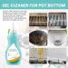 2 PCS Magic Gel Cleaner for Pots & Pans - Includes Gloves & Stainless Steel Cloths | Effective Kitchen Cleaning Solution - Buy Online on GoSupps.com