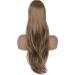 PORSMEER 26 Natural Curly Drawstring Ponytail Extension | Brown Synthetic Hairpiece for Women - Daily Use/Party - Brown-8/26 - Buy Online on GoSupps.com