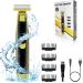 Full Body Washed Wet and Dry Shaver Body Hair Trimmer for Men Men's Electric Shaver Full Body Wash Wet and Dry Double Shave Dry Wet Waterproof Mens Rotary Facial Shaver USB Rechargeable