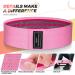 Renoj Resistance Bands - 3 Level Booty Bands for Women's Leg and Butt Workout - Pink - Buy Online on GoSupps.com
