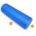 High Pulse Fascia Roll - Pilates Foam Roller with Fitness Band & Free Poster | 43 cm - Ideal for Muscle Strength & Fascia Massage - Buy Online on GoSupps.com