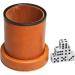 RERIVER Leatherette Dice Cup with Lid and 6 Dices - Velvet Interior, Quiet Shaking for Board Games - Brown - Buy Online on GoSupps.com