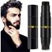 Beard Pencil Filler for Men | Beard Enhancer Double End Stick Easily Fill and Define Your Beard with Beard Pen Filler for Men Sweat Proof for All Hair Types Dobooo Black - Buy Online on GoSupps.com