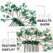 MAGICLULU Green Branches and Leaves Hair Comb Crystal Leaf Hair Comb Wedding Crystal Hair Decor Crystal Leaf Headdress Bride Hair Accessories Crystal Comb Hair Decor Wedding Hair Accessories - Buy Online on GoSupps.com