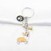 ENSIANTH Dog Keychain Gifts | Perfect Puppy Paw Print Keyring for Dog Lovers Owners & Moms - Buy Online on GoSupps.com