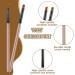 2 Pcs Nail Clean up Brushes - Round & Angled Head Pen Painting Tools for Nail Art Design - Buy Online on GoSupps.com