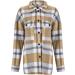 Gefomuofe Blouse Women's Loose Tunic Cotton Linen Blouse Summer Tunic Summer Oversized Casual Look Shirt Blouse O-Neck with Button Placket and Pocket Elegant Plain Office Blouses Office Shirt Khaki XL - Buy Online on GoSupps.com