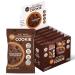 321glo Collagen Cookies | Soft Baked  High Protein Cookies | Low Carb  Low Sugar |12 Pack (Chocolate Chocolate Chip) - Buy Online on GoSupps.com