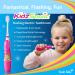 Brush Baby KidzSonic Electric Unicorn Toothbrush for Kids 3+ Years - Disco Lights, Gentle Vibration, Smart Timer - Includes (2) Brush Heads - Buy Online on GoSupps.com