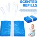 Odor-Tight Diaper Pail Cassettes - 10 Pack 4.5m Disposal Bags for Tommee Tippee Sangenic & Offspring - Navy Blue - Buy Online on GoSupps.com