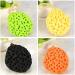 Soft Bathing Sponge Ball for Body Shower Spa Gentle Exfoliation Foam for Women Men & Children (Orange) - Buy Online on GoSupps.com
