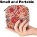 Bohemian Floral Storage Bags for Women's Bandages & Menstrual Products - Portable Multi-Color Holders for School & Office - Buy Online on GoSupps.com