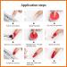 TOMICCA Dip Powder System Starter Kit - 2x15ml Dipping Top & Base Coat with Activator | No UV/LED Dip Manicure Set | Large Capacity Liquid Set for Nail Polish - Buy Online on GoSupps.com
