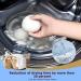 Wool Dryer Balls 6 Pack Reusable Natural Fabric Softener Ball Chemical-Free No Lint for Baby Clothes Laundry Balls for Dryer Anti Static Reduces Wrinkles and Saves Time (White) - Buy Online on GoSupps.com