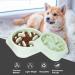 LOS ANDES Slow Feeder Dog Bowl Anti Gulp Dog Food Bowl Healthy Slow Eating Dog Bowl to Reduce Choking and Overeating Stop Feeding Bowl for Small Medium Size Dogs D-Green - Buy Online on GoSupps.com
