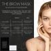 Sarah Maxwell Beauty Brow Mask - Nourishing Hydrating Treatment for Full Brows | Natural Revitalizer 5 Pack 0.12 Fl Oz | International Shipping - Buy Online on GoSupps.com