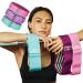 Vikingstrength Booty Bands Resistance Bands 3 Levels Exercise Workout Elastic Bands for Legs and Butt Non-Slip Glute Hip Thigh Band Booty Bands for Woman Gym Work Out (Pink)