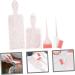 VINTORKY 1 Set highlighter comb highlight hair kit hairdressing brush hair highlighting comb hair foiling board hair coloring tool hair tint kit hair dye tool Pearlescent nylon board comb - Buy Online on GoSupps.com