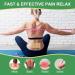 Pain Relief Heat Patches 9x12cm - 24 PCS | Long-Lasting Relief for Back, Knee, Joint, Muscle, Neck, Shoulder Pain - 12 Hours | Larger Size Plaster - Buy Online on GoSupps.com