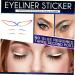  FRCOLOR FRCOLOR 12 Sets Colored Eyeliner Stickers Colorful Eyeliner Sticker Eyeliner Sticker Women's Eyeliner Strip Beauty Eyeliner Female Eyeliner Sticker Makeup - Buy Online on GoSupps.com